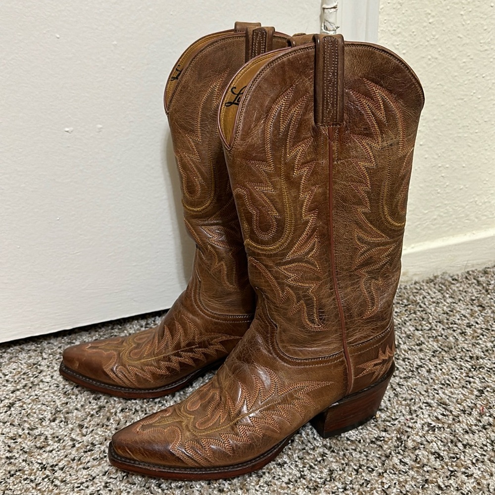 EUC Lucchese Handmade Western Cowboy Boots